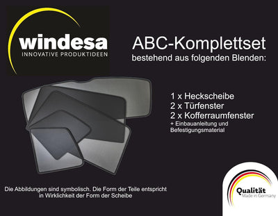 Sonniboy CLI0078214ABC kompatibel mit Volkswagen Polo 6R 5-türer 2009-2017