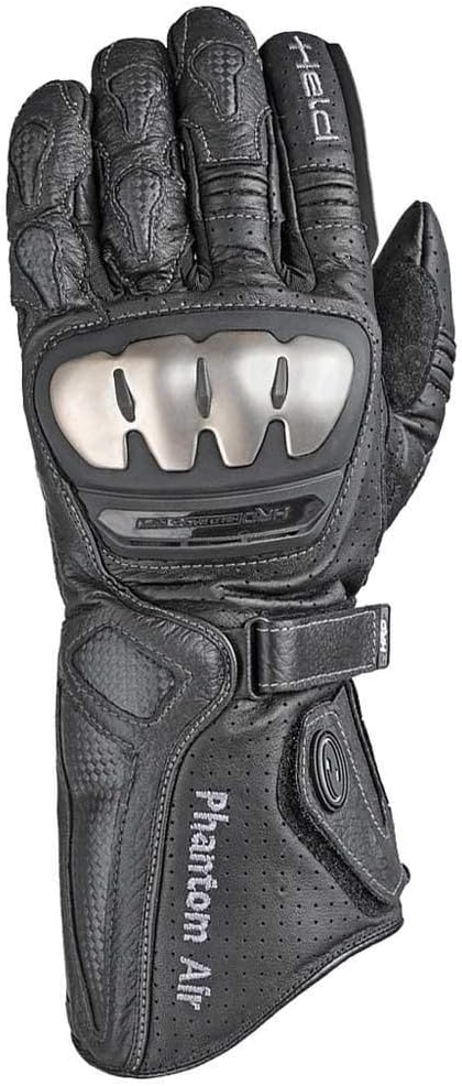 Held Motorradhandschuhe lang Motorrad Handschuh Phantom Air Handschuh, Herren, Sportler, Sommer, Led