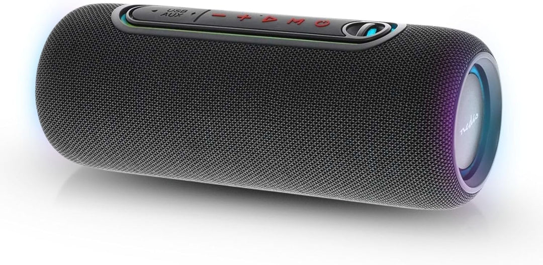 Nedis Bluetooth-Lautsprecher - max. Batteriespielzeit: 4 Std - Handgerät - 30 W - Stereo - Eingebaut