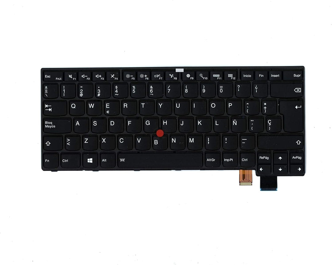 TellusRem ersatztastatur Spanisch Hintergrundbeleuchtung für Lenovo Thinkpad T460s T470s Backlit Spa