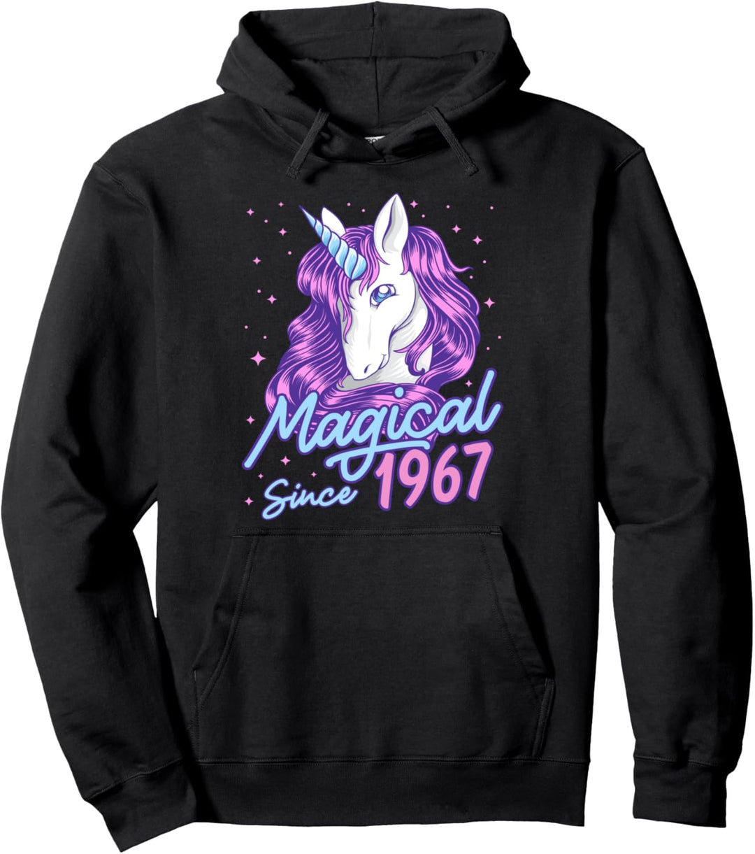 Magisch seit 1967 54 Jahre Frauen Geburtstagsgeschenk Pullover Hoodie