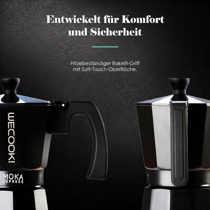 WECOOK! Coffee Maker BELLA 3 cups., 3 cups.