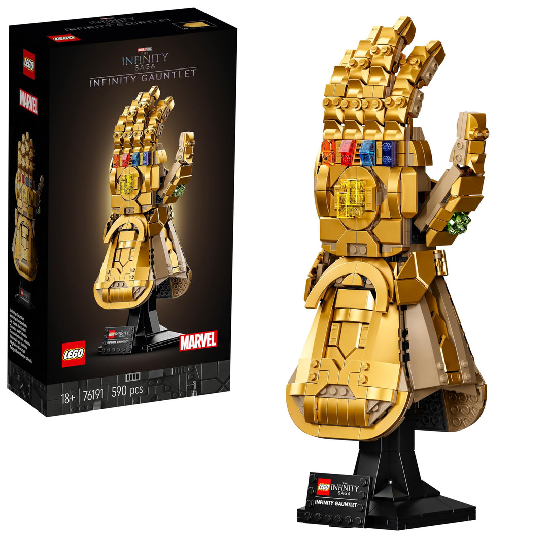 LEGO 76191 Marvel Super Heroes Infinity Handschuh, Avengers Set für Erwachsene mit dem Gauntlet von