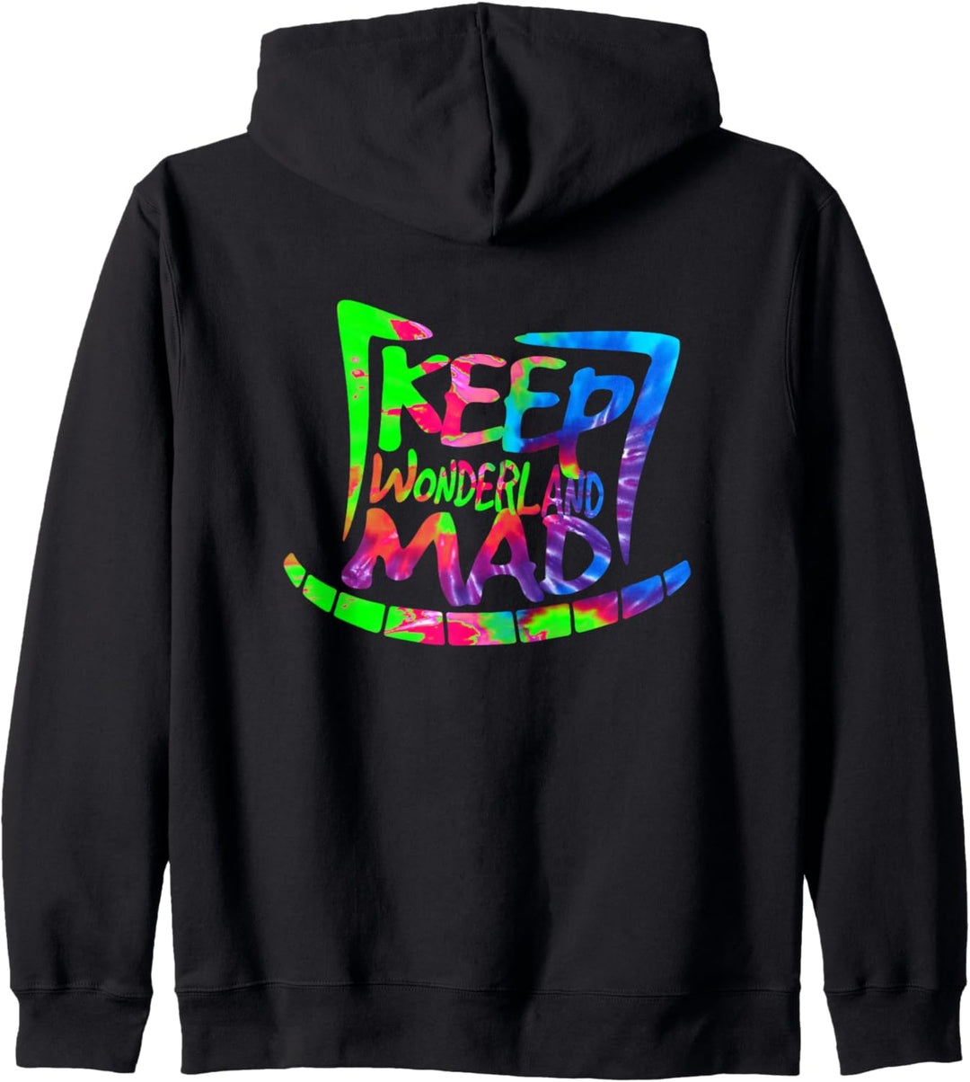 Keep Wonderland Mad- Alice & Cheshire - Cat Grin Kapuzenjacke