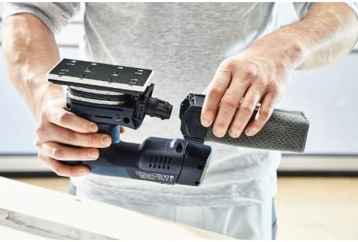 Festool Akku-Rutscher RTSC 400-Basic (mit Schleifschuh, Protector, Longlife-Staubfangbeutel), im Sys