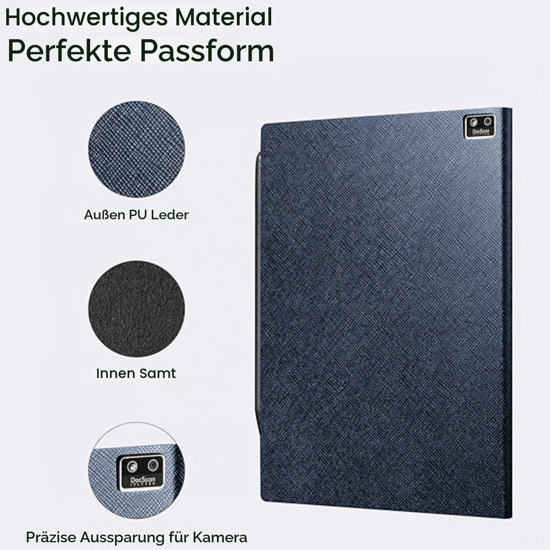 iflytek Paper Tablet 8,2" Schutzhülle, Premium-PU-Leder, schlank und leicht, langlebige Hülle mit St