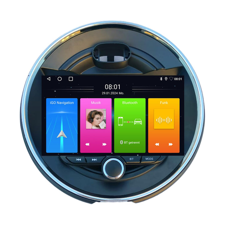 Auto Radio Autospieler GPS Navi Navigation Carplay/Android Autoradio 9 Zoll HD-Touchscreen, Ersatz f
