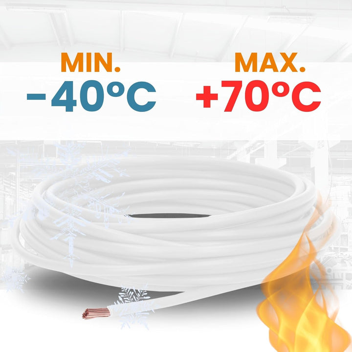 100m Lapp 4520051 PVC Einzelader H07V-K 1,5 mm² weiss