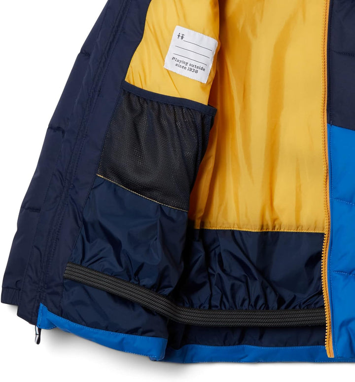 Columbia Boys' Arctic Blast Jacket Collegiate Navy/Bright Indigo XL, Collegiate Navy/Bright Indigo X