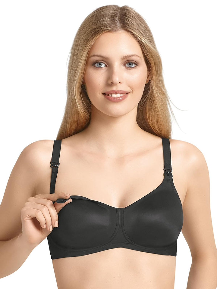 Anita Basic Still-BH – bequemer Still BH Damen ohne Bügel, angenehmer Halt & hoher Komfort 70F Schwa