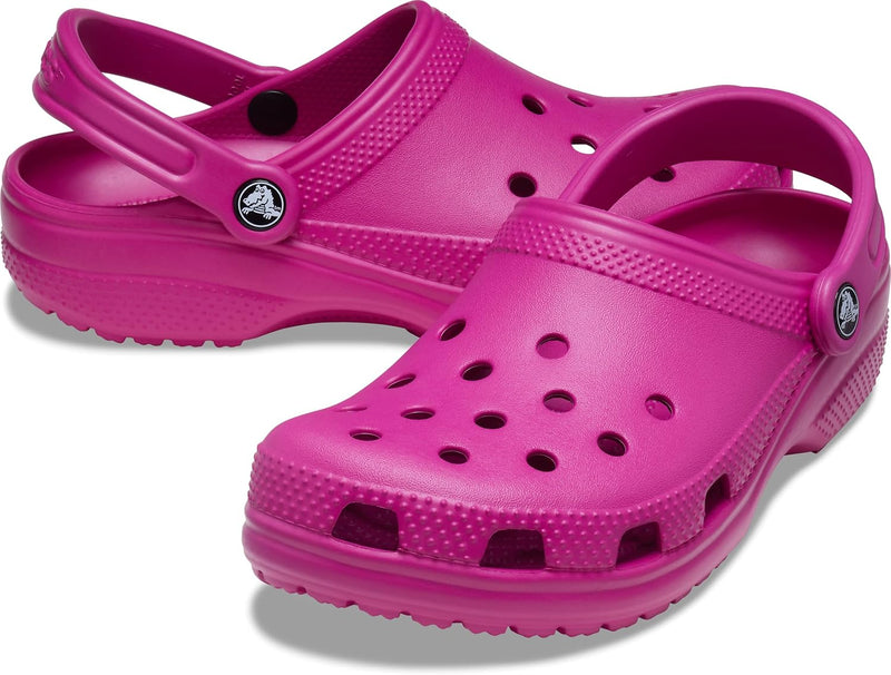 Crocs Unisex Classic (Best Sellers) Clogs 36/37 EU Fuchsia Fun, 36/37 EU Fuchsia Fun