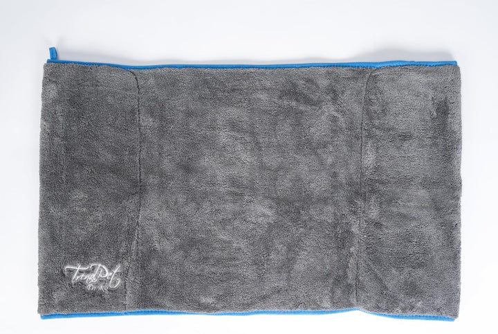 TrendPet Dryko Hundehandtuch Badetuch mit Armeinschüben super saugfähig 90x50cm