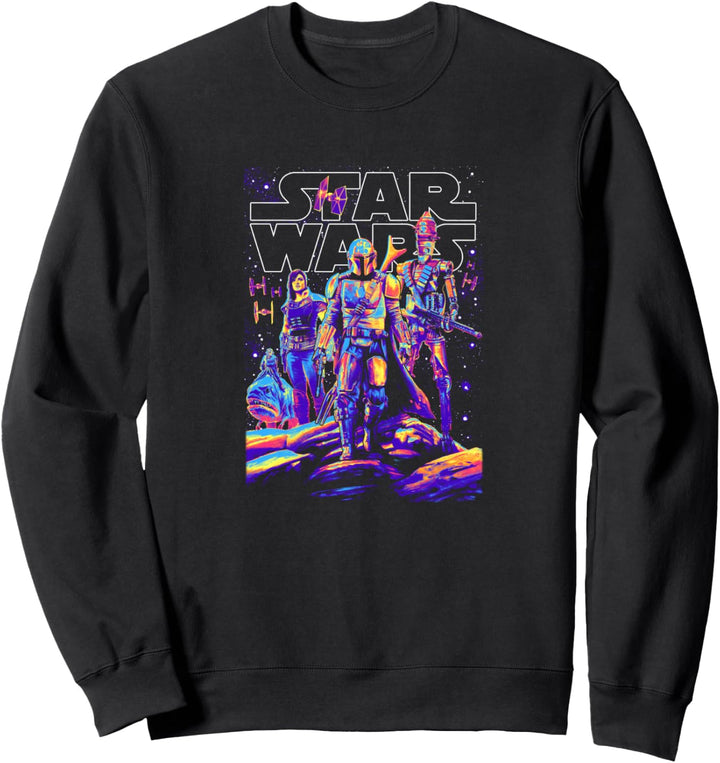 Star Wars The Mandalorian Light It Up Sweatshirt