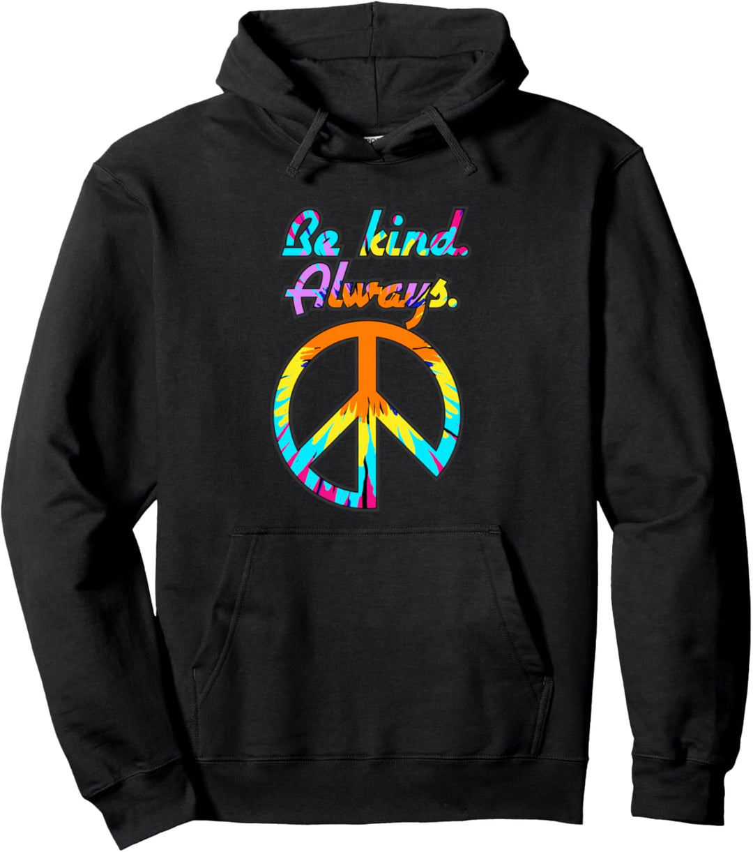 Friedenszeichen Seien Sie freundlich, binden Sie immer Pullover Hoodie