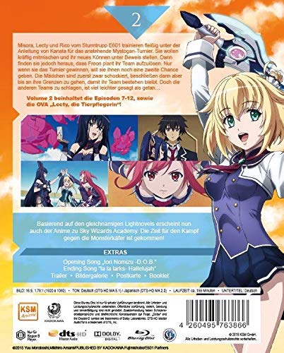 Sky Wizards Academy - Volume 2: Episode 07-12 + OVA [Blu-ray], Blu-ray
