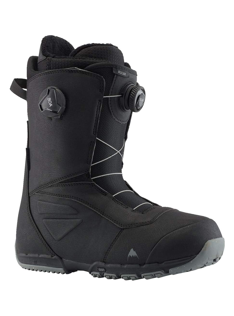 Burton Herren Ruler Boa Black Snowboard Boot 6.0 Schwarz, 6.0 Schwarz