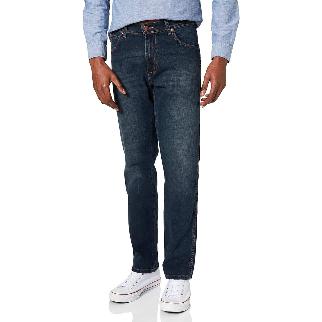 Wrangler Herren Jeans Texas 28W / 32L Blue Black, 28W / 32L Blue Black