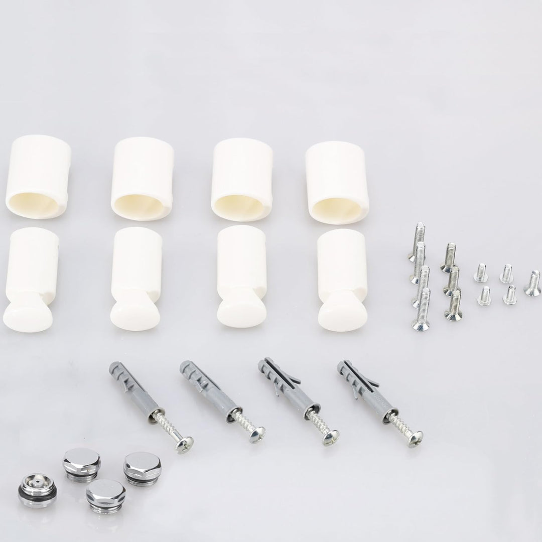 SONNI Handtuchheizkörper Handtuchtrockner Bad Heizkörper Mittelanschluss Handtuchwärmer Badheizkörpe