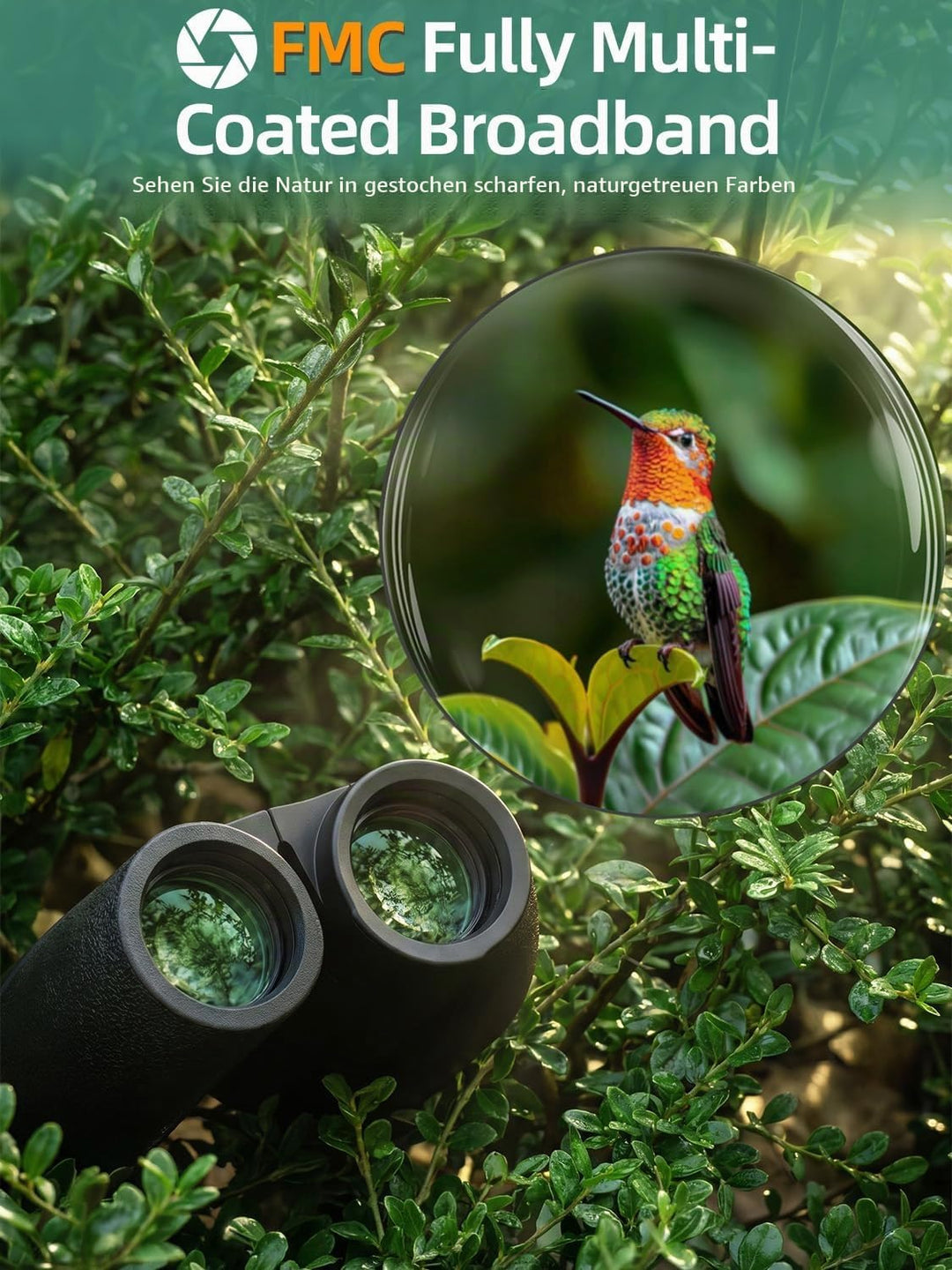 20x25 Kompaktes Fernglas für Erwachsene &amp; Kinder, Fernglas Erwachsene mit hoher Vergrösserung bei sc