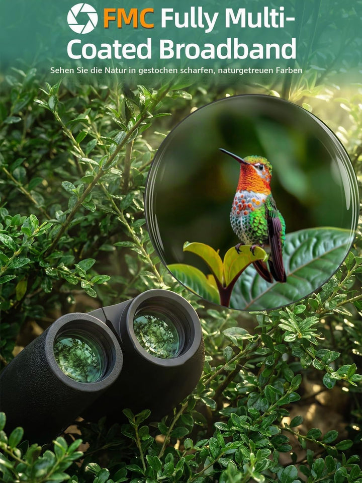 20x25 Kompaktes Fernglas für Erwachsene &amp; Kinder, Fernglas Erwachsene mit hoher Vergrösserung bei sc