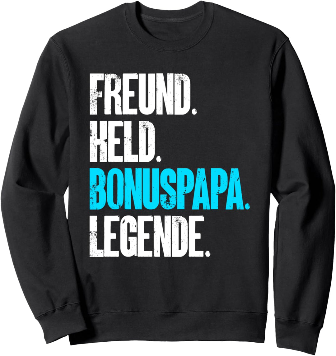 Bonuspapa Bester Stiefpapa Stiefvater Bonus Papa Sweatshirt