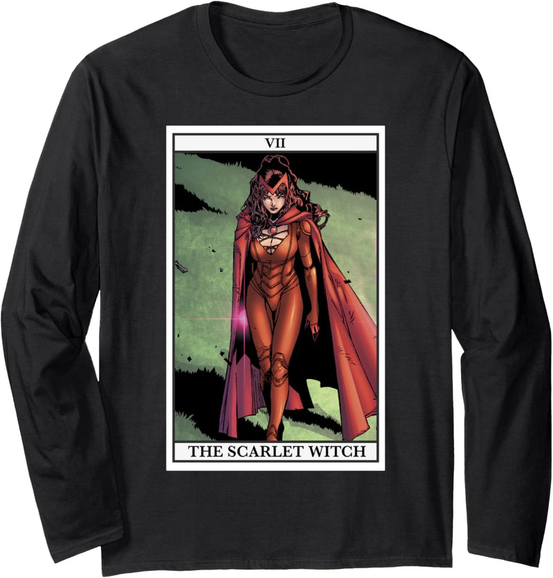 Marvel The Scarlet Witch Card Langarmshirt