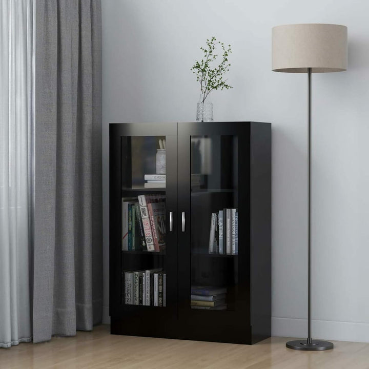 Festnight Vitrinenschrank Bücherschrank Sideboard Kommode Beistellschrank Mehrzweckschrank Standschr