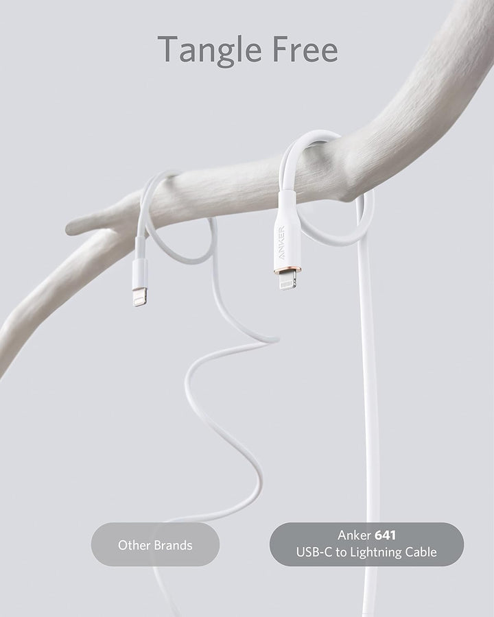 Anker Powerline III Flow, USB C Lightning Kabel, 180cm USB C auf Lightning Kabel kompatibel mit iPho