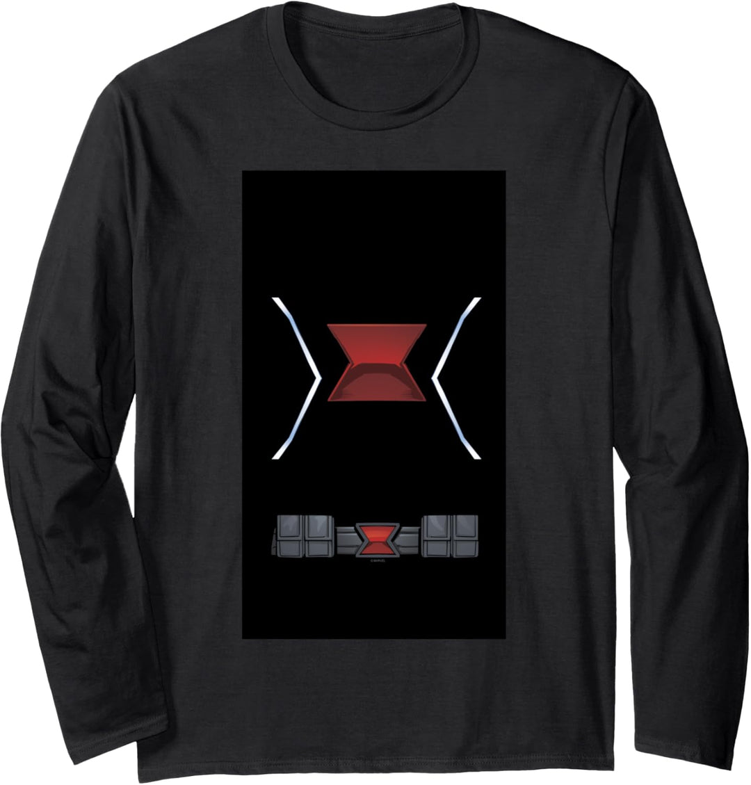 Marvel Black Widow Halloween Costume Langarmshirt