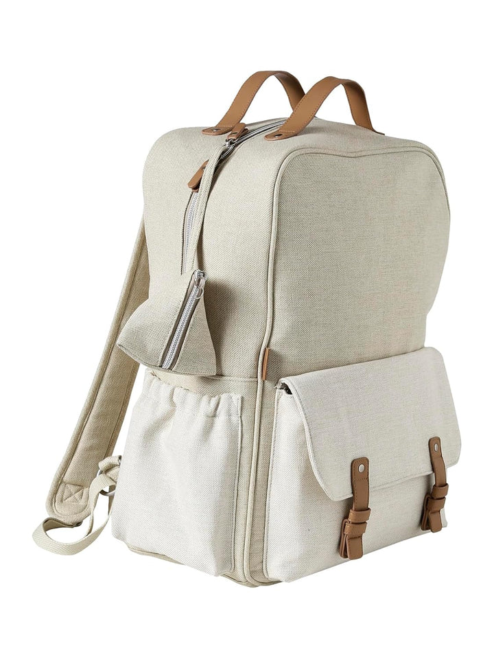 VERTBAUDET Bergen Wickelrucksack, naturfarben Gebrochenes Weiss, Gebrochenes Weiss