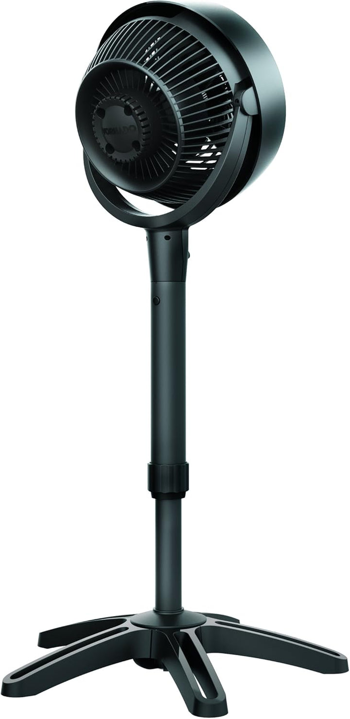 Vornado 683 Standventilator - Standlüfter Höhenverstellbar 42W mit 3 Stufen - Flüsterleise - Schwarz