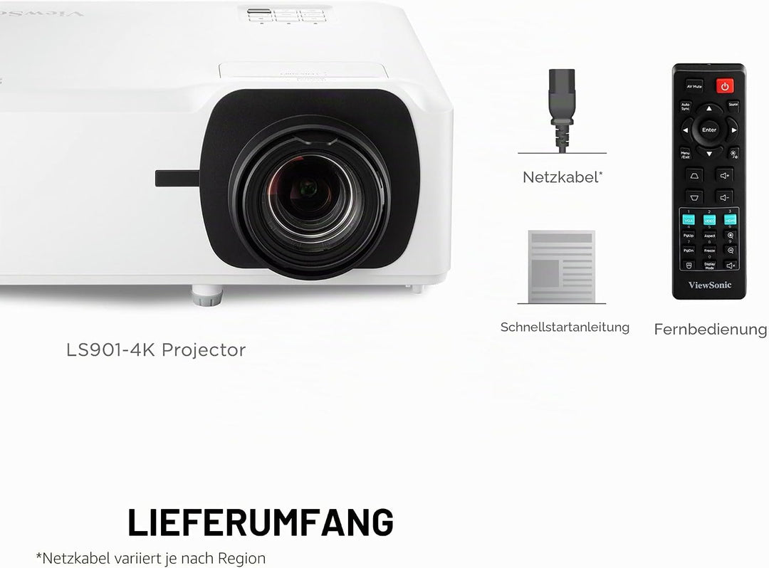 Viewsonic Beamer LS901-4K 5500 Lumen UHD Laser DLP