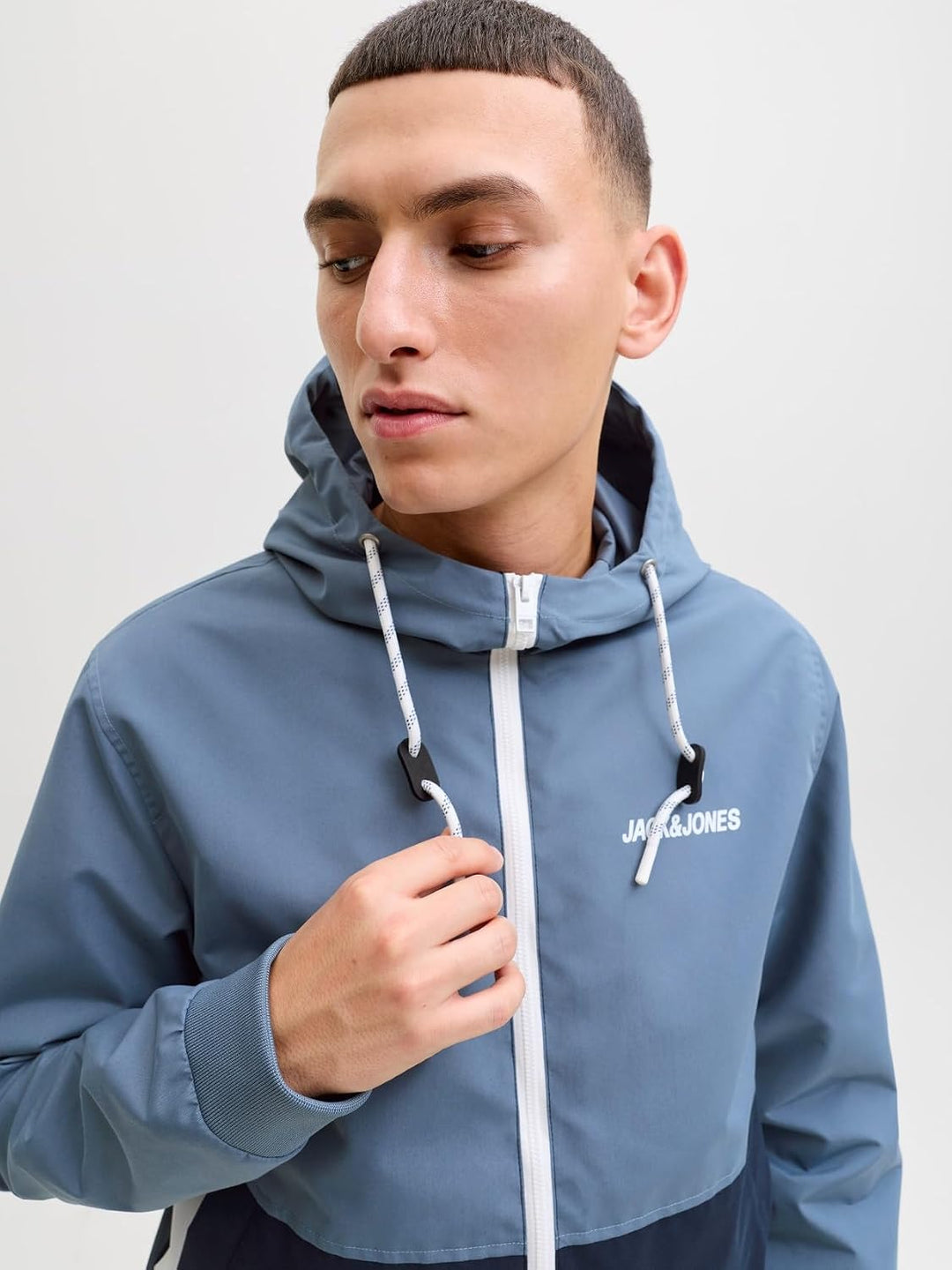 JACK & JONES Herren Jjerush Hood Bomber Noos Pls Bomberjacke XS Blue Mirage, XS Blue Mirage