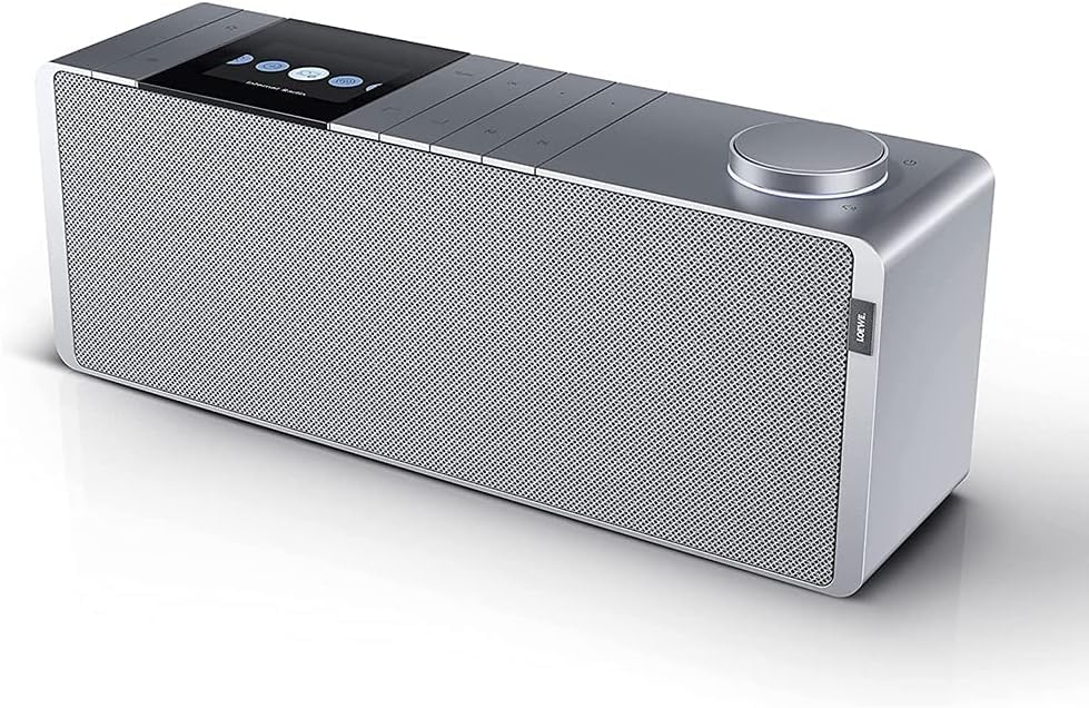 Loewe klang s1 Lichtgrau, Stereo Smartradio, 80 Watt, DAB, DAB+, UKW, Audio Streaming, Bluetooth, US