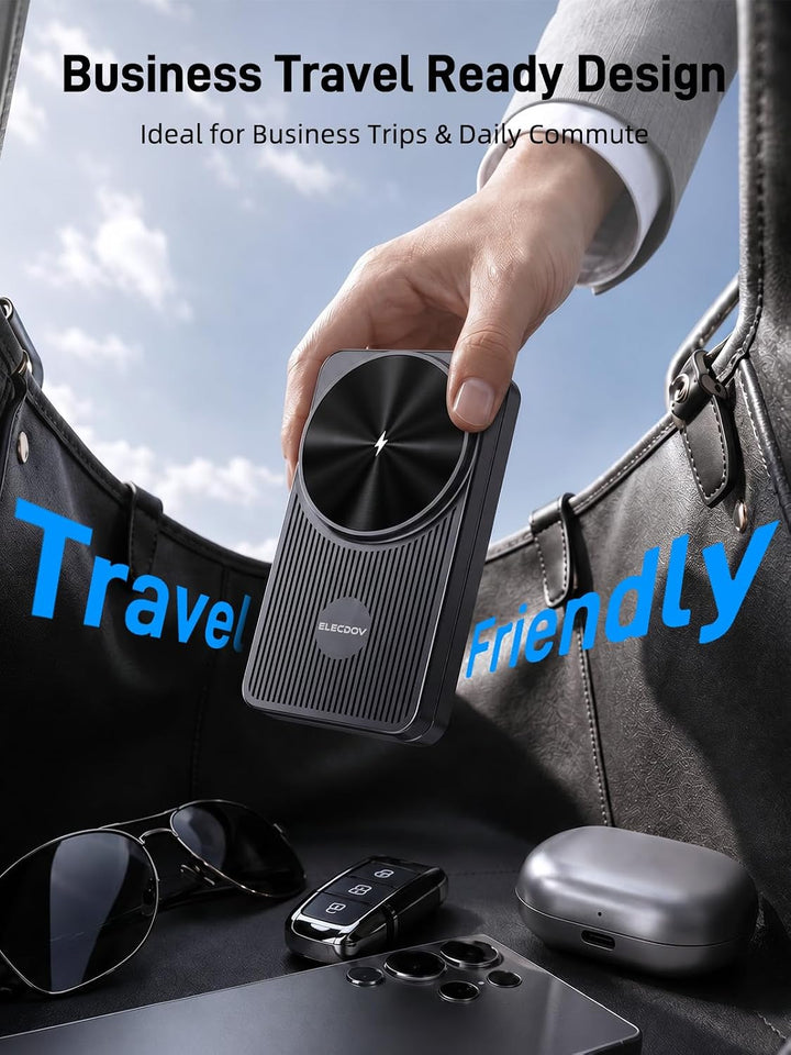 Magnetisch Induktive Ladestation für Samsung Galaxy S26 Ultra, 3 in 1 MagSafe Wireless Charger Faltb