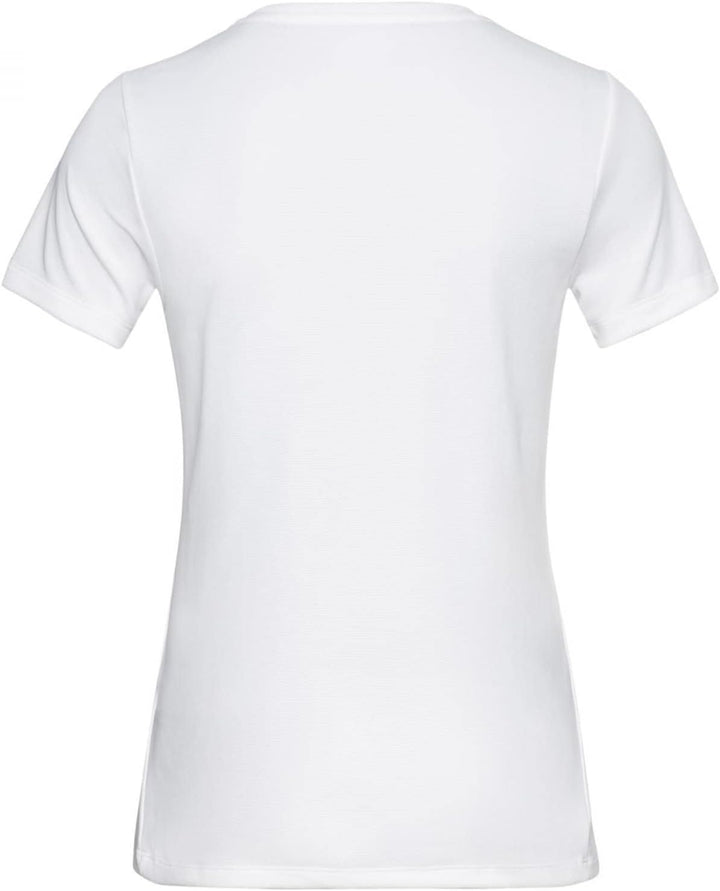 Odlo Damen F-Dry_550821 Kurzarm Shirt (1er Pack), Weiss