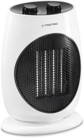 TROTEC Keramik Heizlüfter TFC 18 E – Heizleistung 1100 W / 1800 W – Elektroheizung mit Thermostat, R