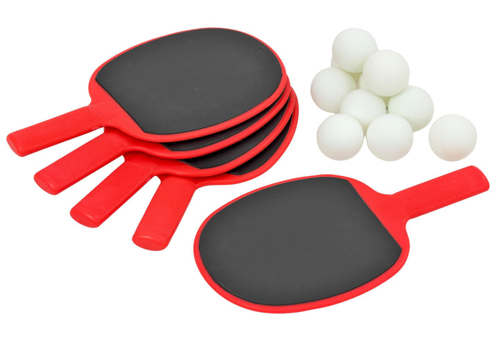 Betzold Sport - Tischtennis Outdoor-Set - Tischtennis-Schläger Tischtennis-Bälle NoColor Einheitsgrö