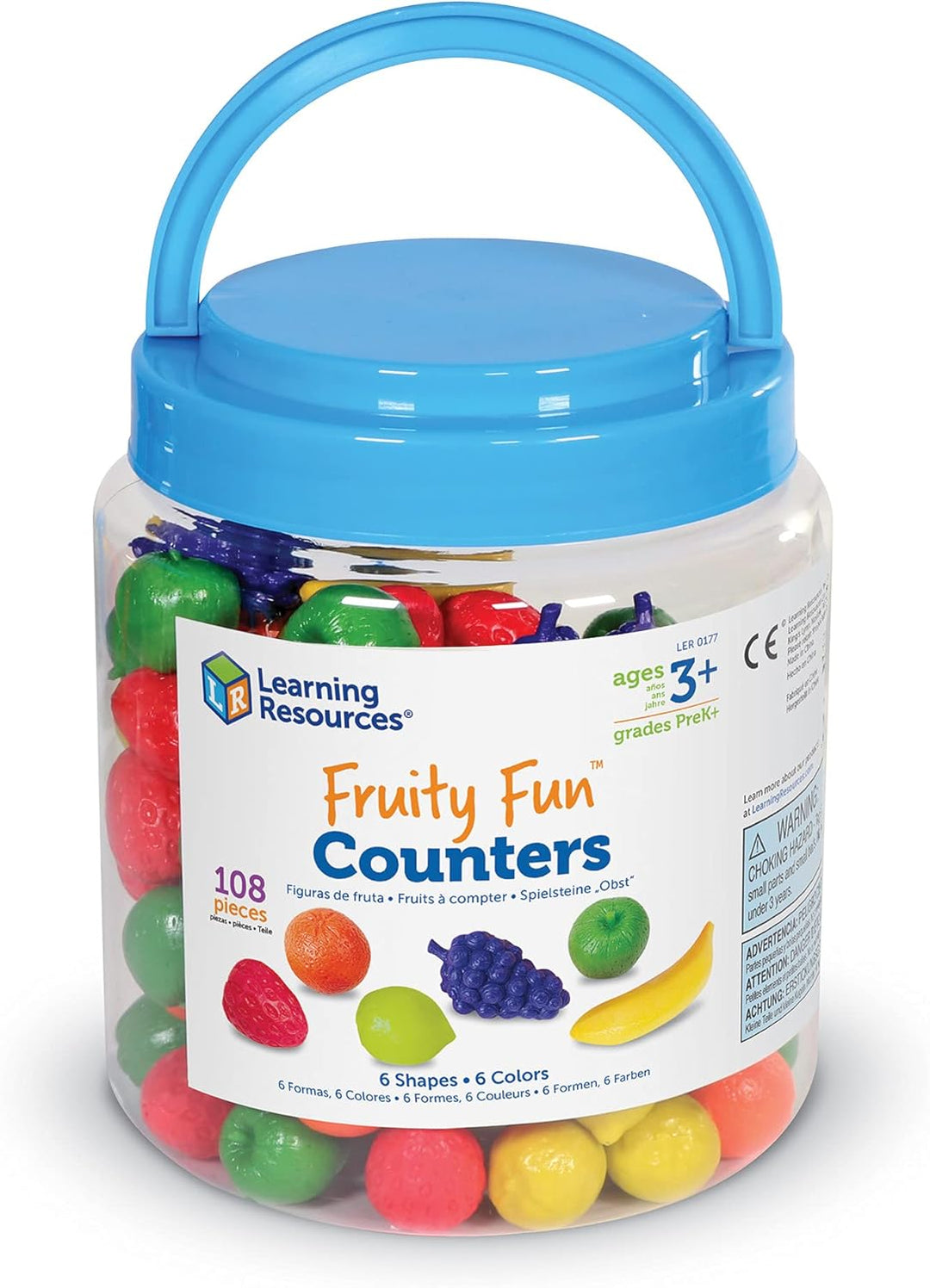 Learning Resources Fruity FunTM Spielfiguren, 108-teilig