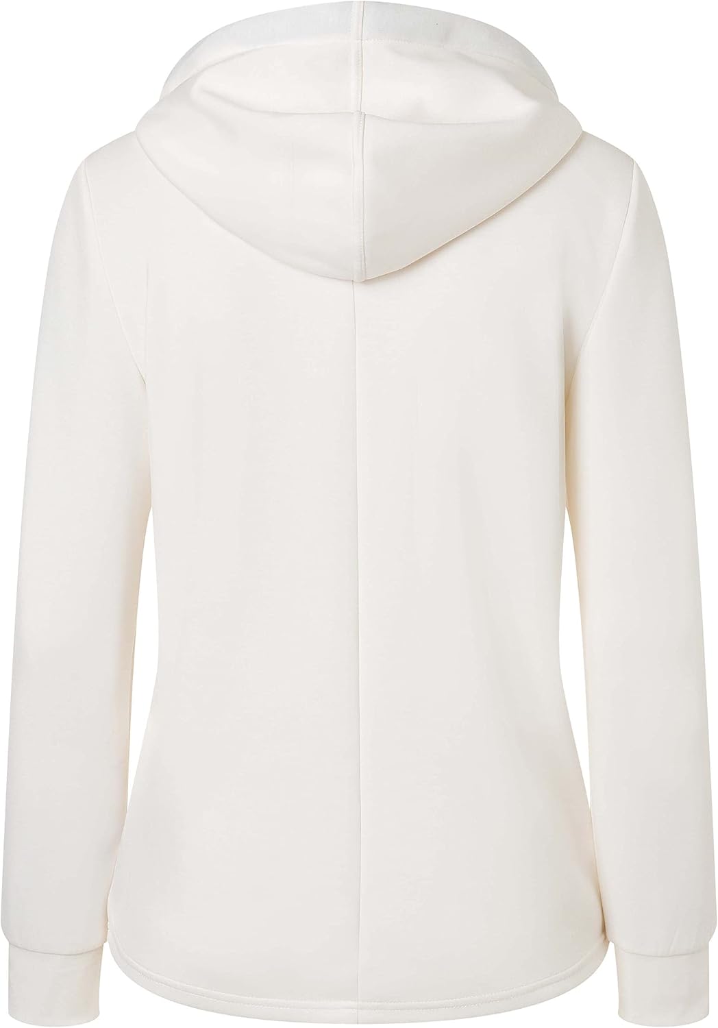 Timezone Damen Fancy Tape Hoodie Kapuzenpullover S Off White, S Off White