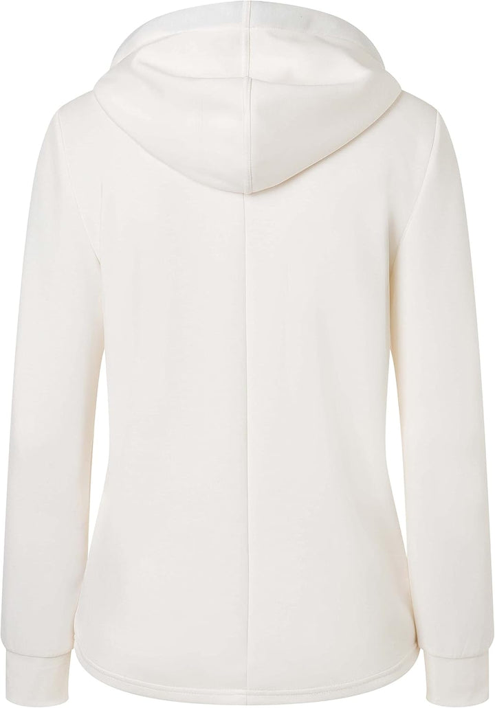 Timezone Damen Fancy Tape Hoodie Kapuzenpullover S Off White, S Off White