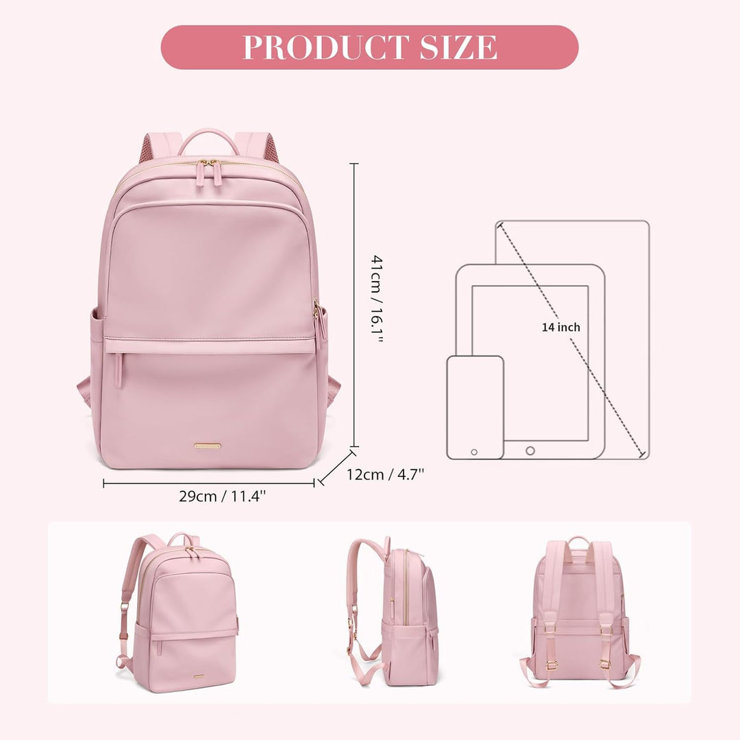 GOLF SUPAGS Laptop Rucksack für Damen Casual Daypack für Arbeit Reisen College Schulrucksack Handtas