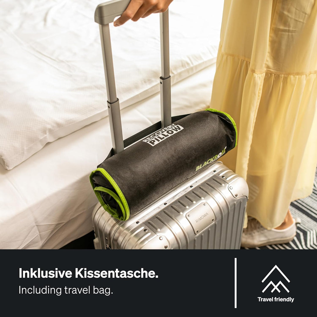 BLACKROLL® Recovery Pillow Set Climate (50 x 30 cm), Kissen mit zusätzlichem Climate-Bezug, ergonomi