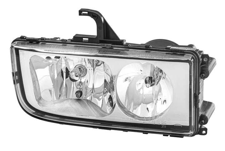 HELLA 1DB 247 011-021 Halogen-Hauptscheinwerfer - rechts - für u.a. Mercedes-Benz Axor II Rechts (Be