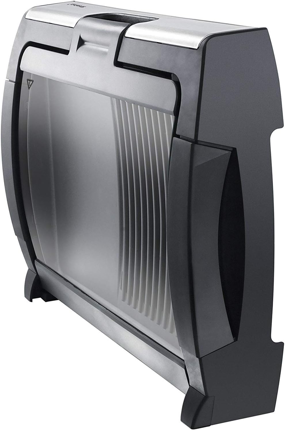 Steba VG200 BBQ Tischgrill mit Glasdeckel, 38 cm l x 58 cm w x 10,3 cm h