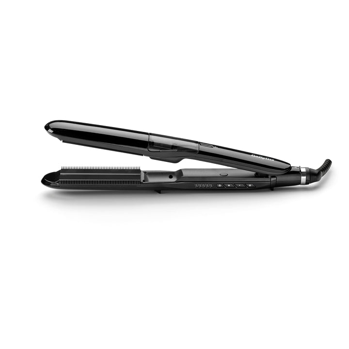 BaByliss Steam Straight, Glätteisen, Dampf-Glätteisen, für ultraglatte Haare, mit 5 Temperaturstufen