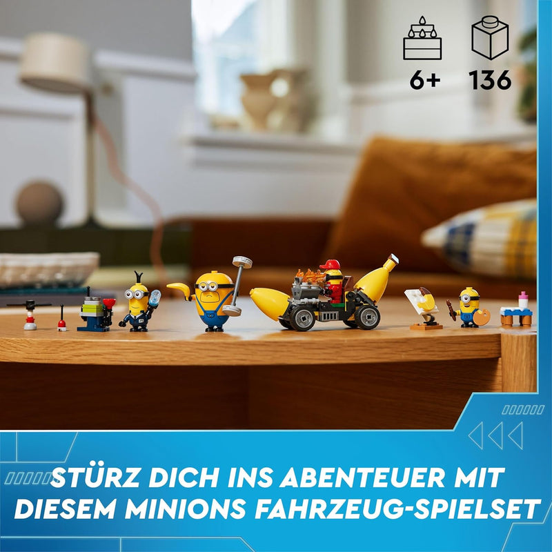 Lego Ich – Einfach unverbesserlich 4 Minions und das Bananen Auto, Spielset zu Ich – Einfach unverbe