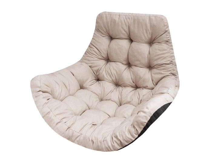 Hängesessel Kissen, Auflage für Polyrattan/Rattan Hängeschaukel, Polster, Hängekorb, Schaukel Korb,