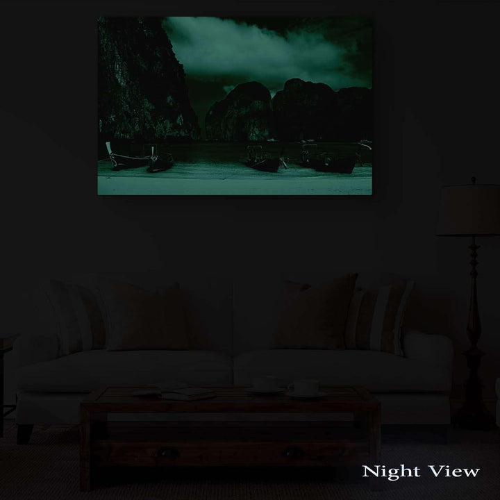 Startonight Bilder Der Tropische Strand, Leinwandbilder Moderne Kunst, Landschaft Wanddeko Kunstdruc