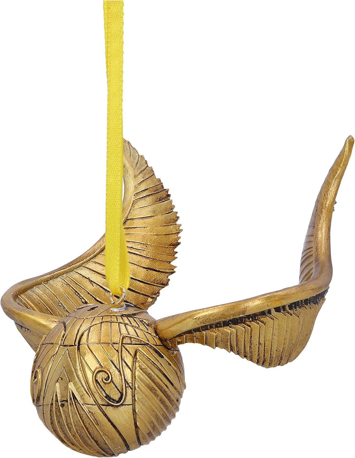 Nemesis Now Harry Potter Goldener Schnatz Quidditch Hänge-Ornament, für Geburtstag, offizielles Lize